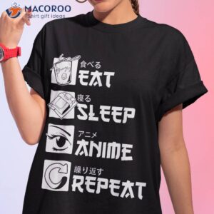 Eat Sleep Anime Repeat Manga Shirts Men Women Shirt