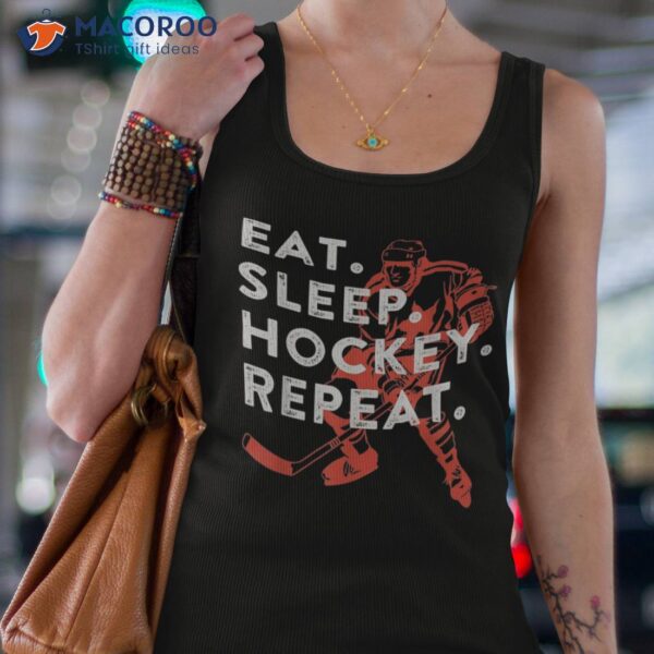 Eat Sleep Hockey Repeat – Gift Shirt