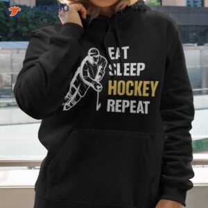 Eat Sleep Hockey Repeat Ice Shirt