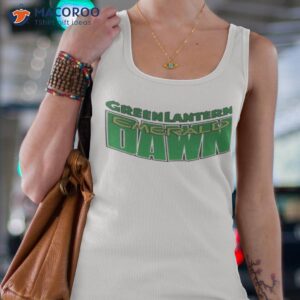 emerald dawn logo green lantern shirt tank top 4