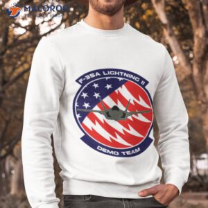 f 35a lighting ii demo team shirt sweatshirt 1