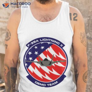 f 35a lighting ii demo team shirt tank top 1