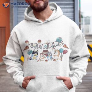 fanart bluey happy birthday shirt hoodie