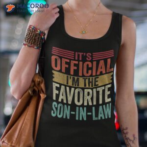 favorite child son in law retro funny family adult humor shirt tank top 4