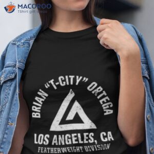 Featherweight Brian Ortega Roots White Shirt