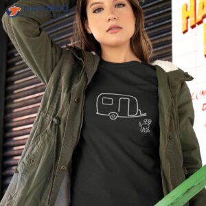 Fiberglass Egg Travel Trailer Boler Casita Scamp Camper Dog Shirt