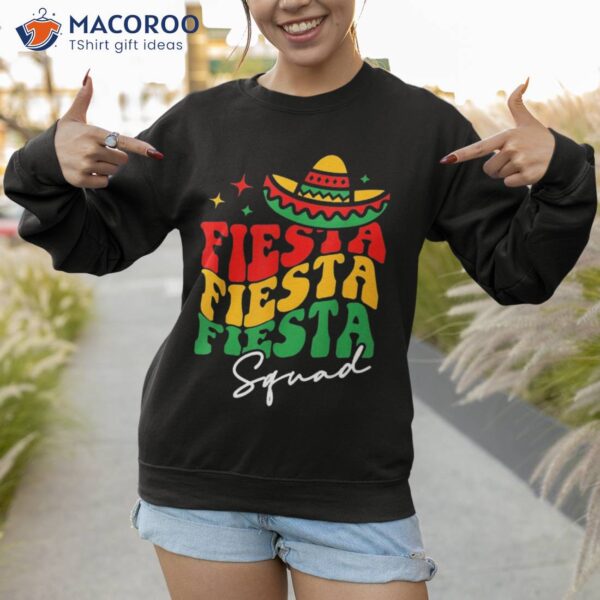 Fiesta Squad Cinco De Mayo Mexican Party Shirt