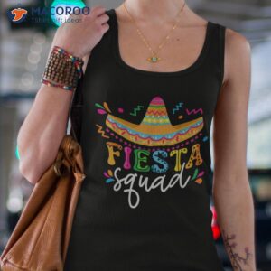 fiesta squad cinco de mayo mexican sombrero group family shirt tank top 4