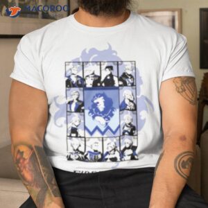 fire emblem three houses the blue lions featuring male byleth shirt tshirt