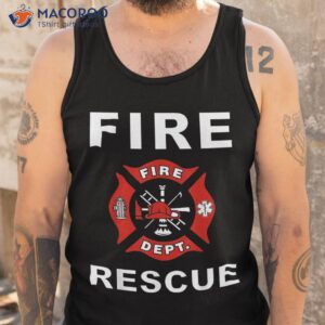 fire rescue fighter fireman kids youth adult boys girls shirt tank top