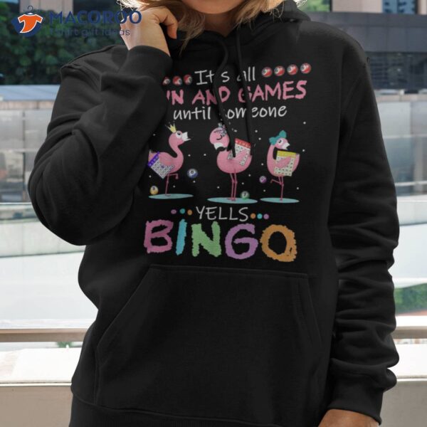 Flamingo Bingo Funny Shirt