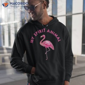 flamingo spirit animal cute lover shirt hoodie 1