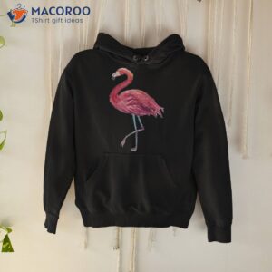 flamingos logo with calm shirt hoodie