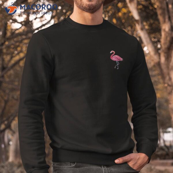 Flamingos Logo With Calm Shirt