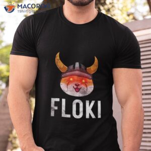 floki inu logo the crypto to rule is floki crypto logo shirt tshirt