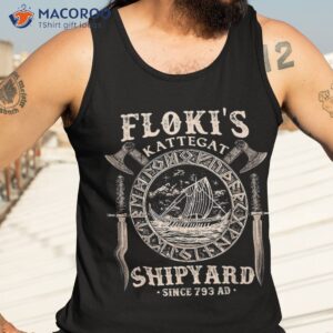 flokis shipyard kattegat viking ship and sword shirt tank top 3