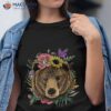 Floral Bear Spring Nature Lovers Shirt