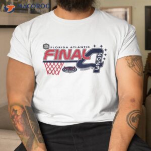 Florida Atlantic Owls Final Four 2023 Basketball White Shirt