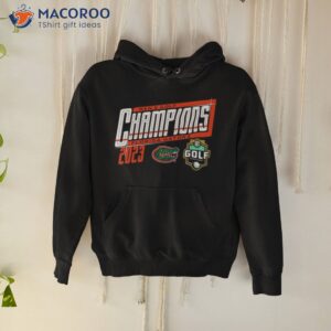 florida gators 2023 sec mens golf champions shirt hoodie