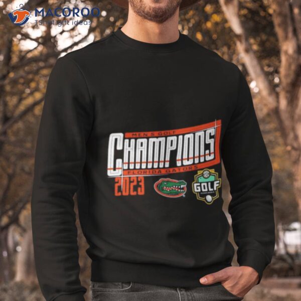 Florida Gators 2023 Sec Men’s Golf Champions Shirt