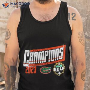 florida gators 2023 sec mens golf champions shirt tank top