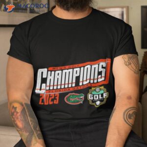 florida gators 2023 sec mens golf champions shirt tshirt