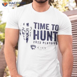 florida panthers time to hunt 2023 playoffs shirt tshirt