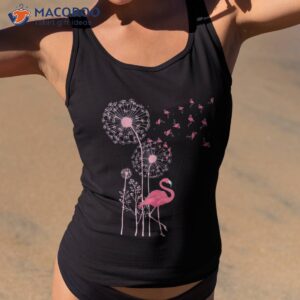 Cute Flamingo In Sunglasses Retro Vintage Funny Beach Summer Shirt