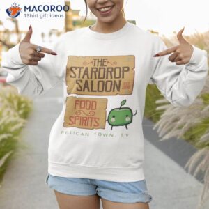 food and spirit stardrop saloon shirt sweatshirt 1