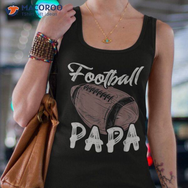 Football Papa For Family Matching Players Fathers Day Shirt