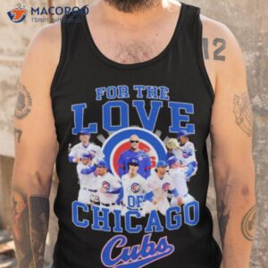 for the love of chicago cubs shirt tank top