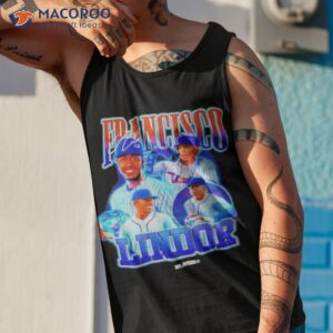 francisco lindor new york mets signature shirt tank top 1