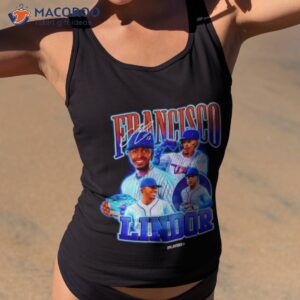 francisco lindor new york mets signature shirt tank top 2