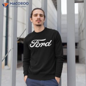 frankie muniz wears ford shirt sweatshirt 1