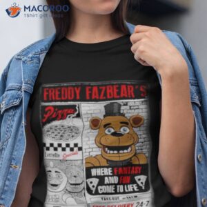 freddy fazbears pizza shirt tshirt