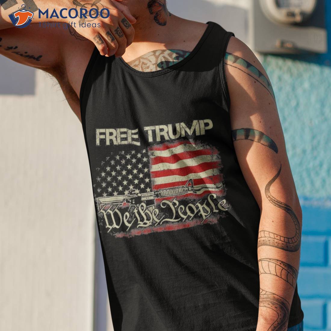 Free Donald Trump Republican Support We The People Shirt Free Donald Trump Republican Support We The People Shirt