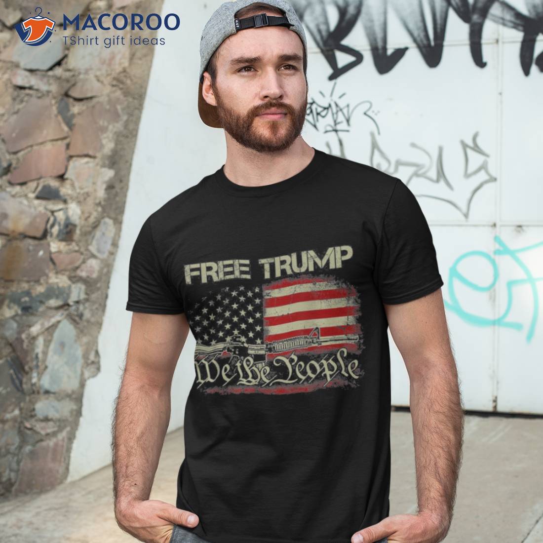 Free Donald Trump Republican Support We The People Shirt Free Donald Trump Republican Support We The People Shirt