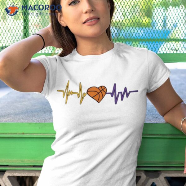 Ftd Apparel La Basketball Heartbeashirt