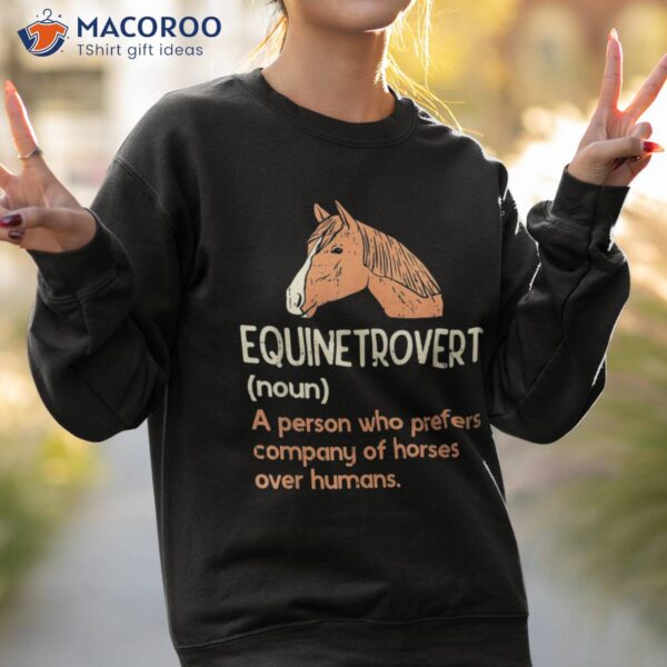 Fun Horse Lover Humor | Funny Definition Shirt