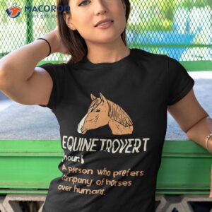 Fun Horse Lover Humor | Funny Definition Shirt