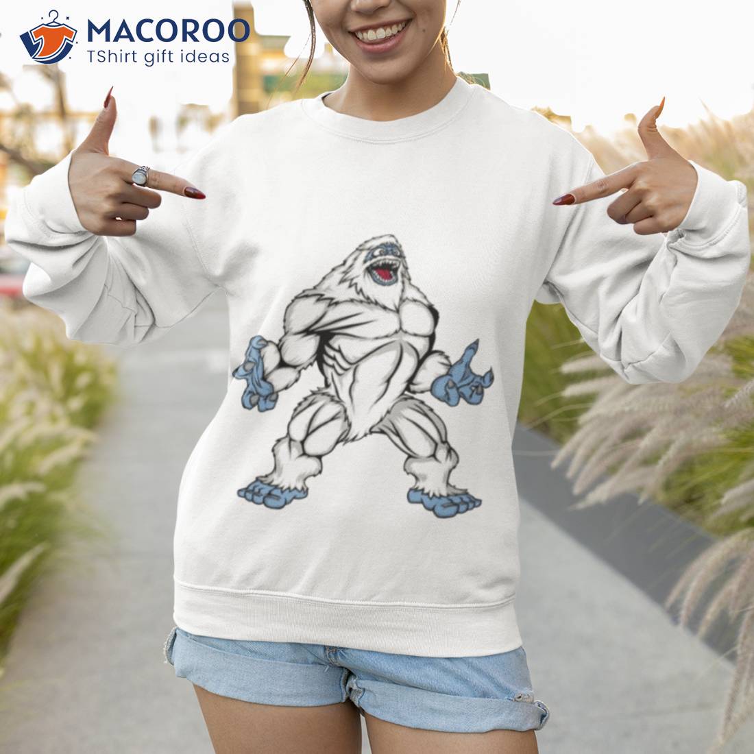 Funny Abominable Snowman Graphic Design Shirt Funny Abominable Snowman Graphic Design Shirt