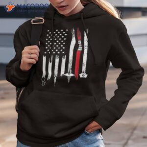 funny american flag nurse day gift idea shirt hoodie 3