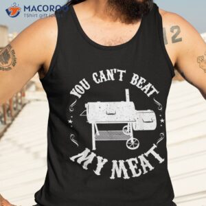 funny bbq pit reverse flow smoker accessory dad grill gift shirt tank top 3