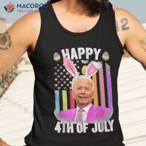 Funny Biden Happy 4th Of July Confused Easter Biden Bunny Shirt 3 funny biden happy 4th of july confused easter biden bunny shirt tank top 3