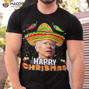 Funny Biden Happy Christmas Confused Cinco De Mayo Premium Shirt