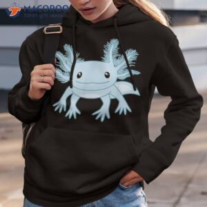 funny blue kawaii axolotl anime shirt hoodie 3