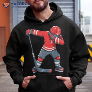 Funny Boy Kid Ice Hockey Dab Apparel, Dabbing Player Youth Shirt