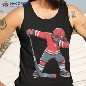 funny boy kid ice hockey dab apparel dabbing player youth shirt tank top 3