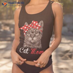 funny cat mom shirt for lovers mothers day gift tank top 1