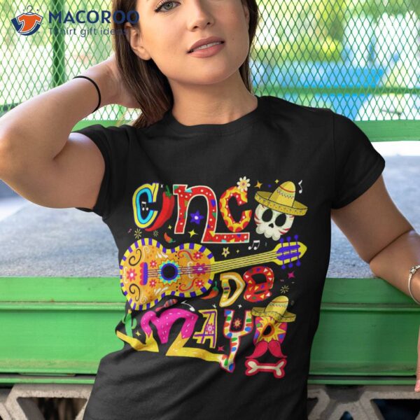 Funny Cinco De Mayo Mexican Fiesta 5 Kids Shirt